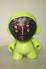 Vinyl Munny Figurine, Ballpoint, spraypaint on vinyl doll, 2006
